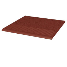 Клинкерная ступень плоская Natural Rosa Duro 300x300x10 мм Paradyz